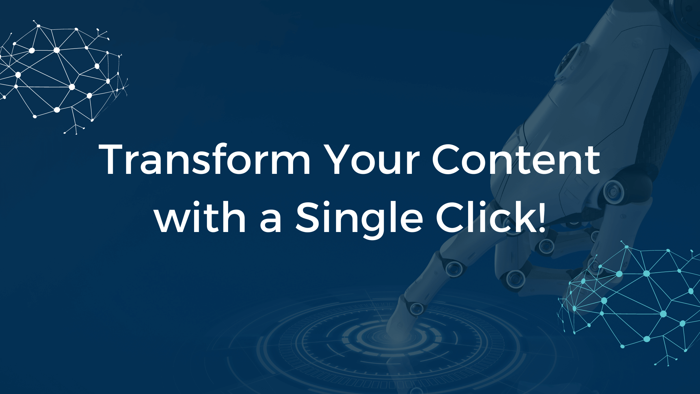 Transform Your Content from Good to Great with AI!